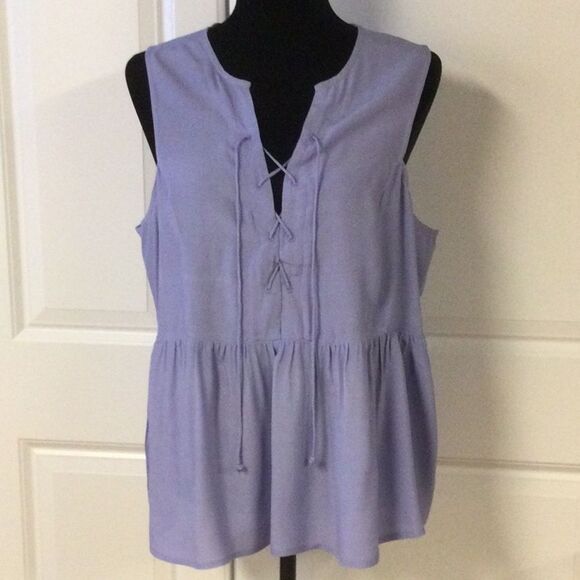 Express Periwinkle Top - Picture 1 of 4